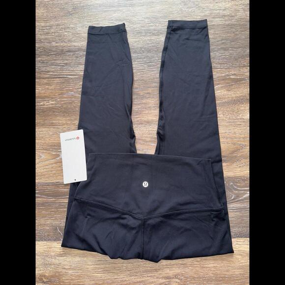 lululemon athletica Pants - Lululemon Align High Rise 25” Black Size 8 NWT
